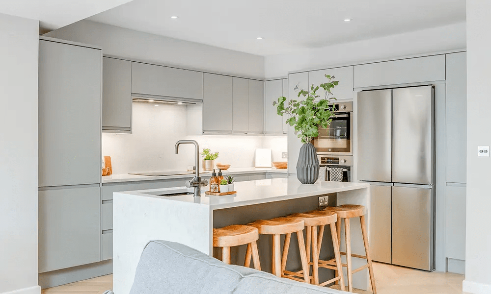 Modern minimalist kitchen