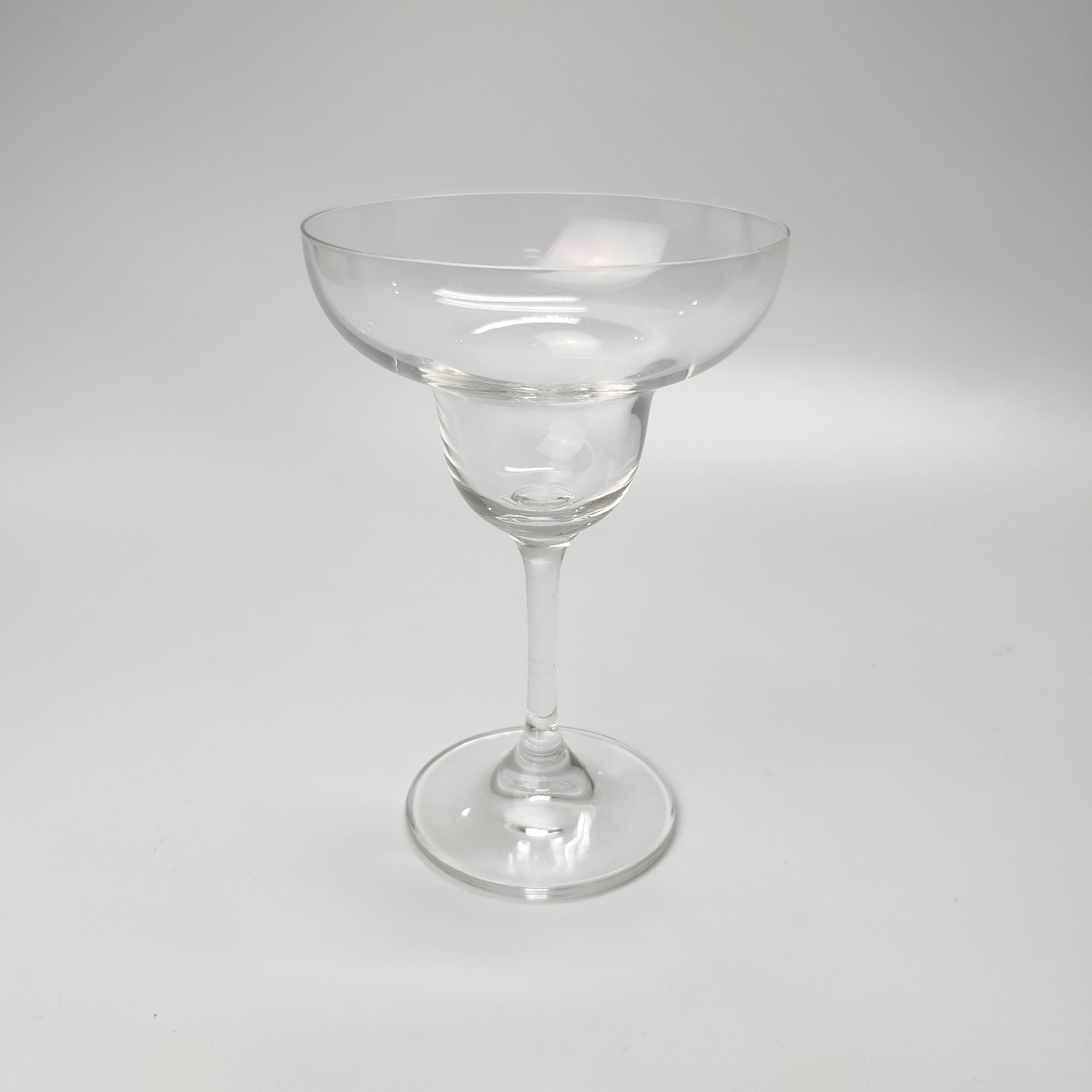 crystal margarita glass