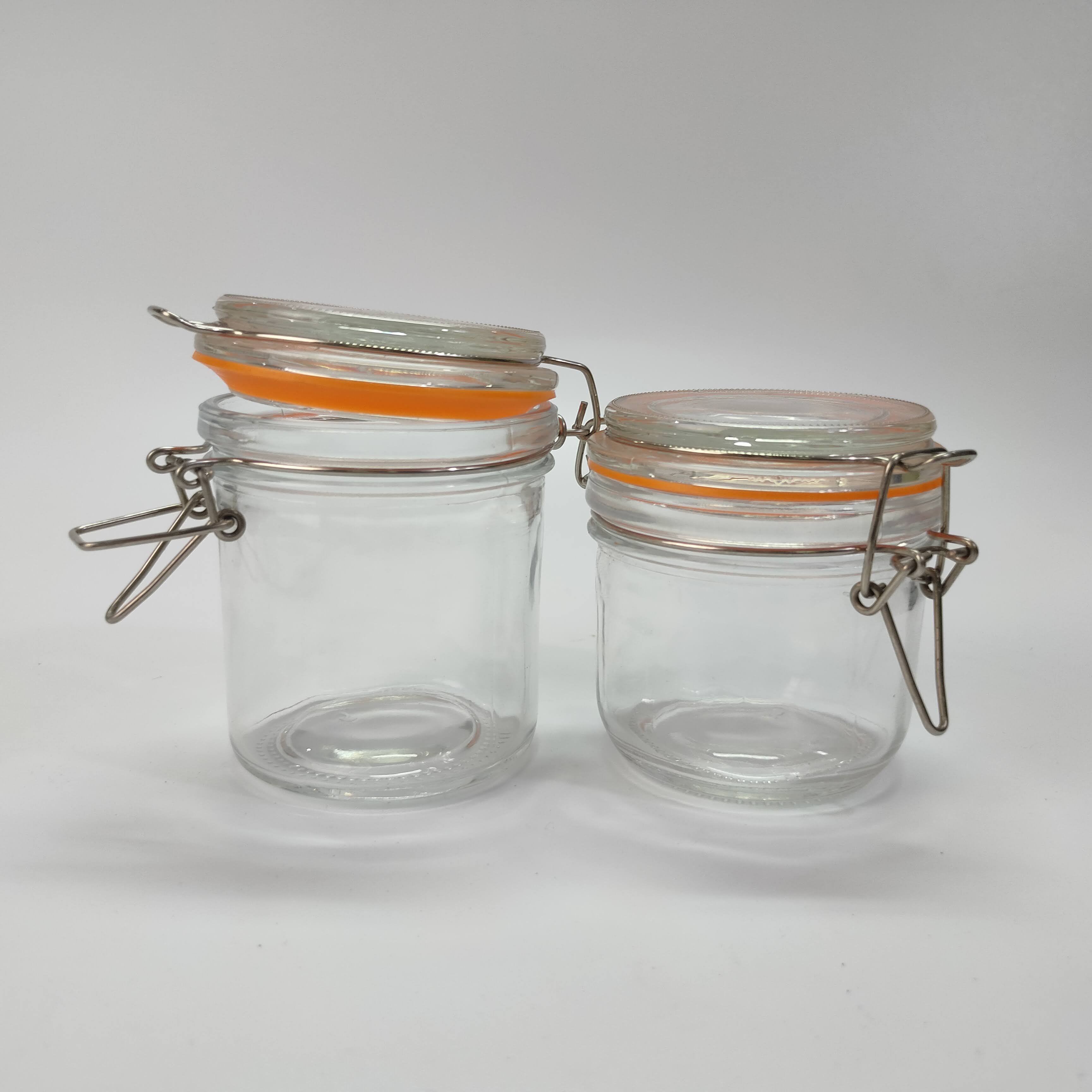 kilner glass jar with clip rubber gasket
