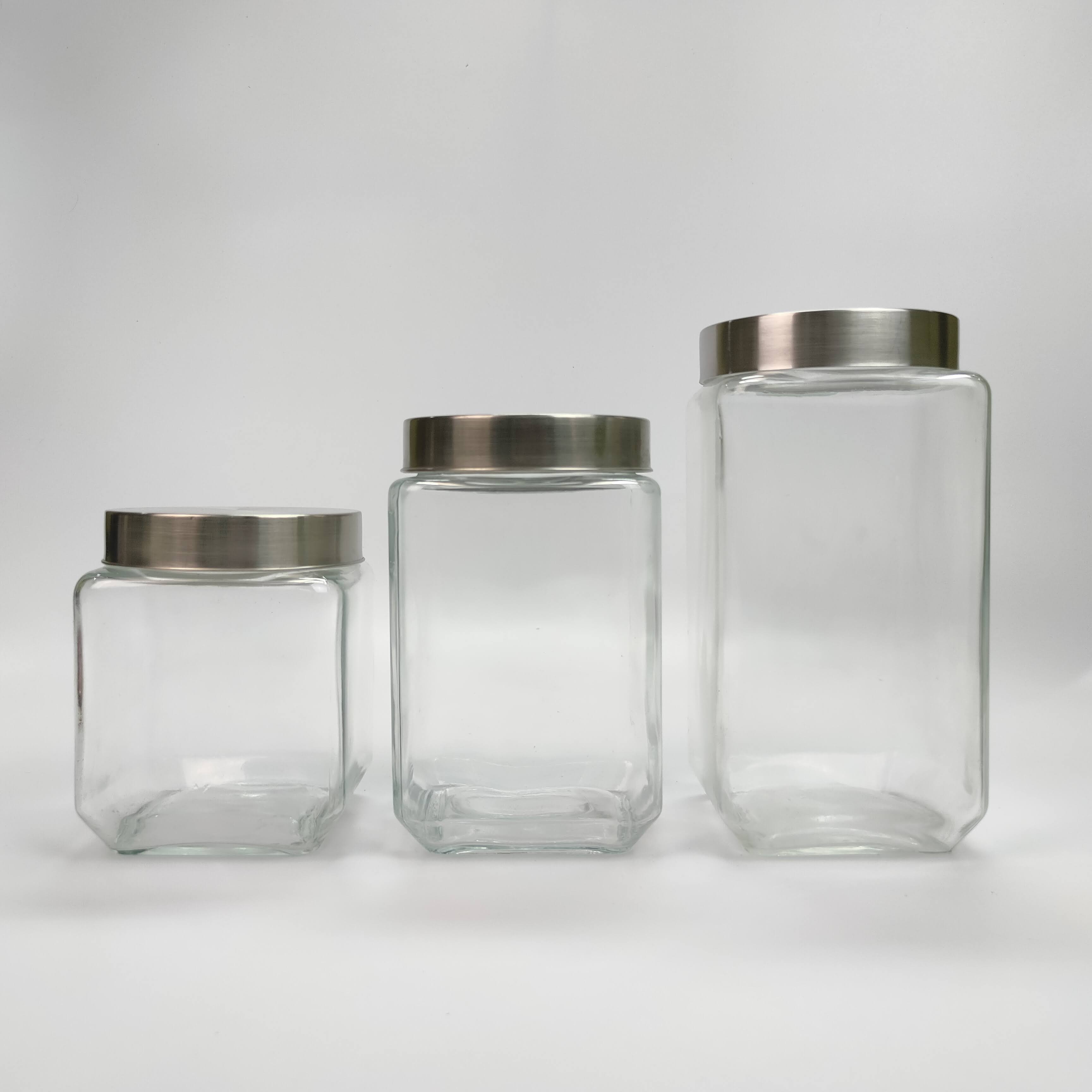 wholesale glass jar with lid