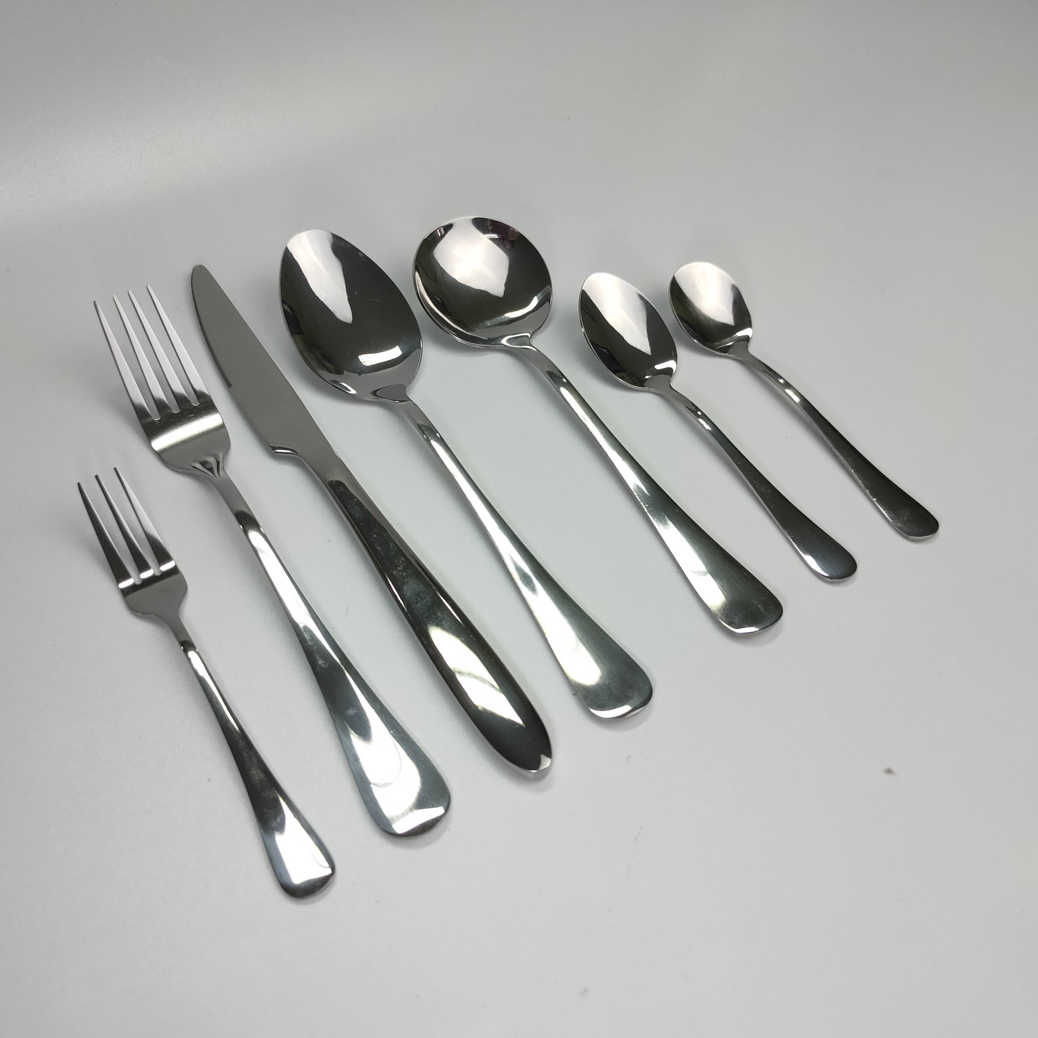 Stainless luxury spoon fork