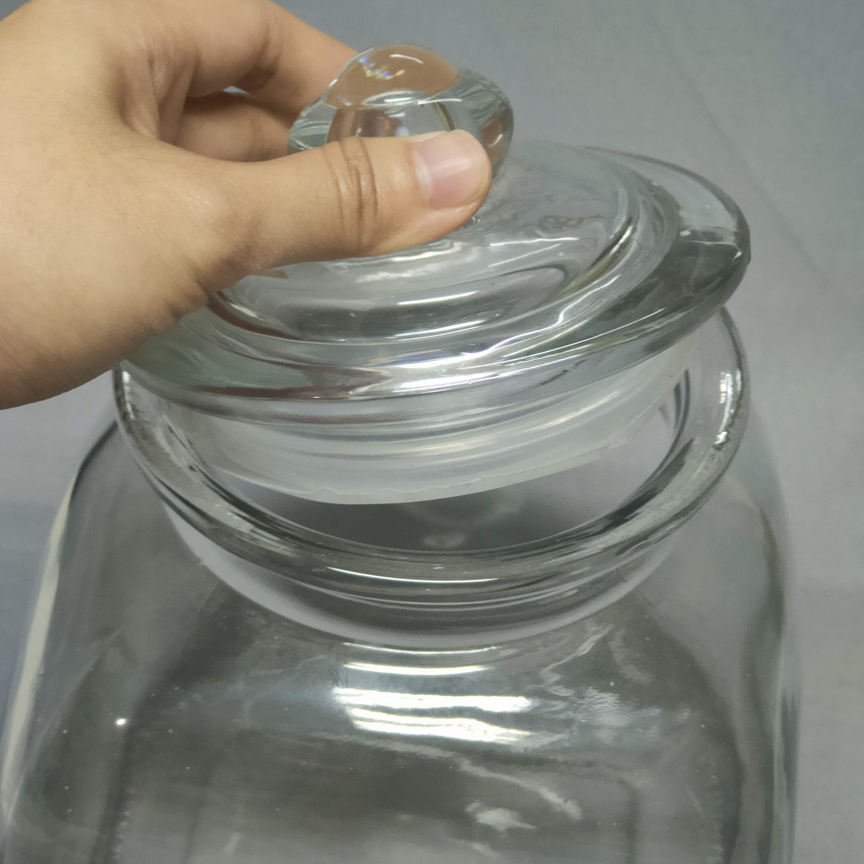 rubber seal glass jar for preservation