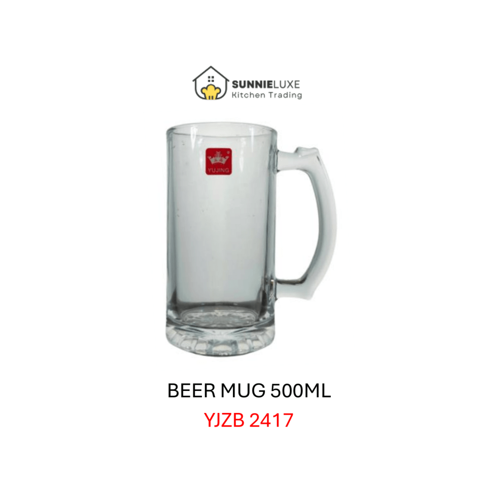 Modern Glass Beer Mug