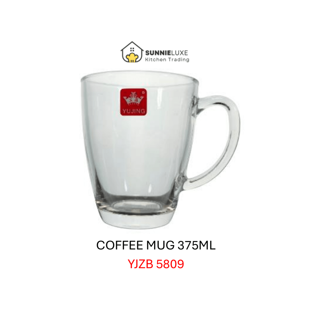 75ml coffee mug with easy-grip handle for hot drinks like coffee or latte.
