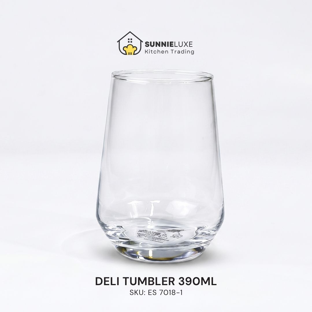 ES7018-1 Clear Deli Tumbler 390ML, SKU: ES 7018-1